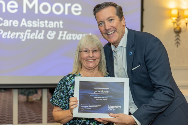 June Moore Bluebird East Hampshire