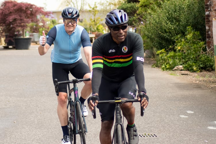 Action from Alton Cycling Club's 2025 Jim Woods Memorial Audax