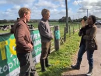 WATCH: Tory leader Kemi Badenoch visits East Hampshire farm
