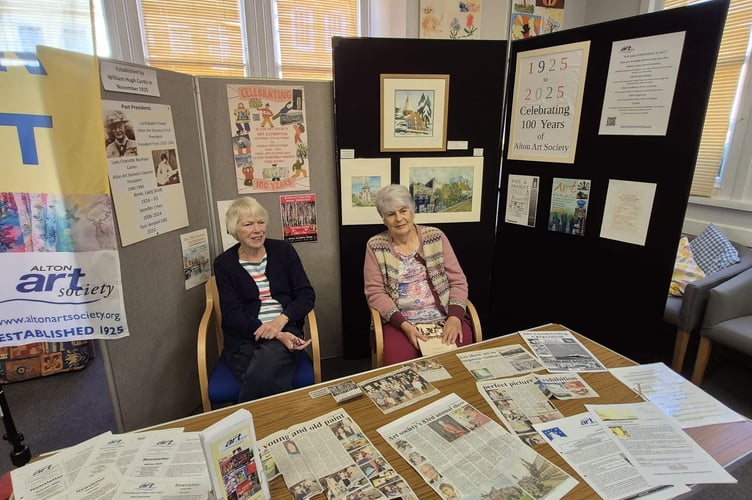 Alton Art Society presentation, Alton Heritage Day, September 13th 2025.