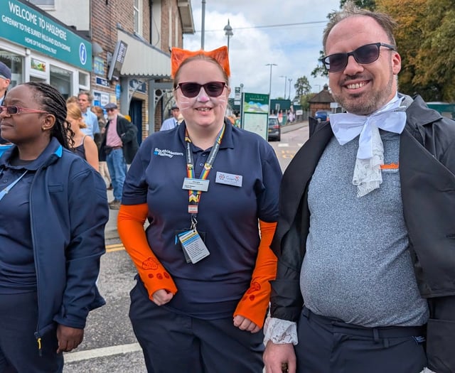 Ride on time as 200 years of rail celebrated at Haslemere station