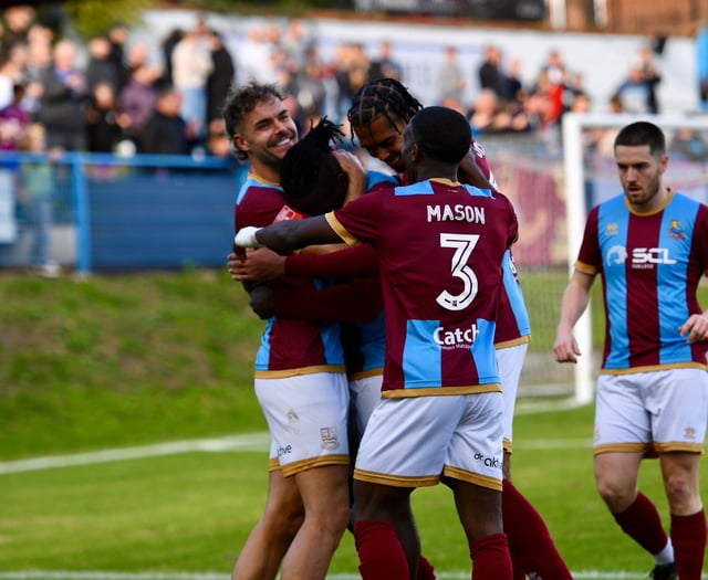 WATCH: Farnham Town boss Paul Johnson praises side after historic win
