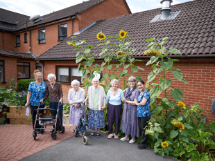 Green-fingered care home residents blossom in Haslemere