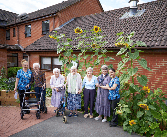 Green-fingered care home residents blossom in Haslemere