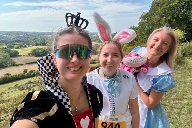 Alice in Wonderland trio at the Bacchus