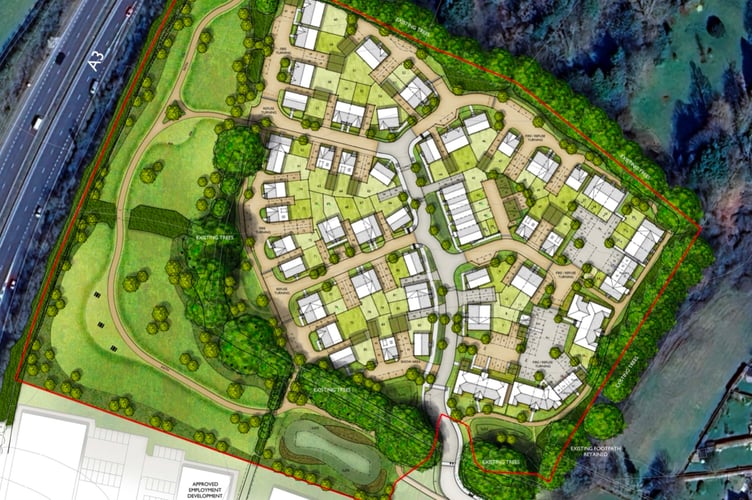 Buckmore Farm development Petersfield