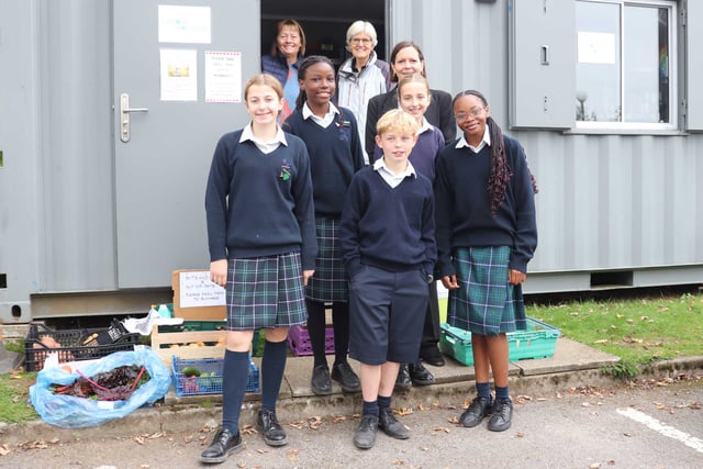 Highfield & Brookham donate to food bank