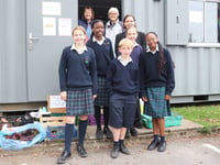 Highfield & Brookham donate to food bank