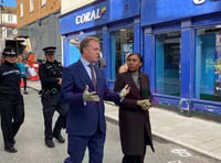 WATCH: Kemi Badenoch takes her campaign to Farnham’s Downing Street