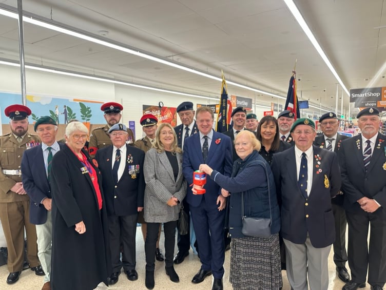 Villagers and veterans come together to launch the 2025 Poppy Appeal, honouring the service and sacrifice of the Armed Forces and supporting those who continue to serve