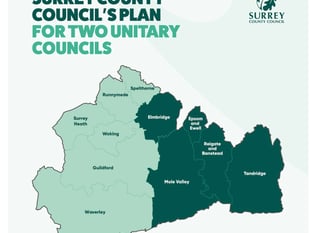 The end of Surrey as we know it: two unitaries confirmed