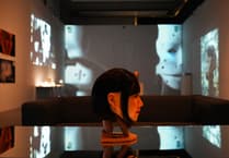 WATCH: The lifelike robot replica exploring loneliness through Farnham exhibition