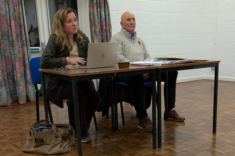 Ruth Taylor and Matt Enticknap 