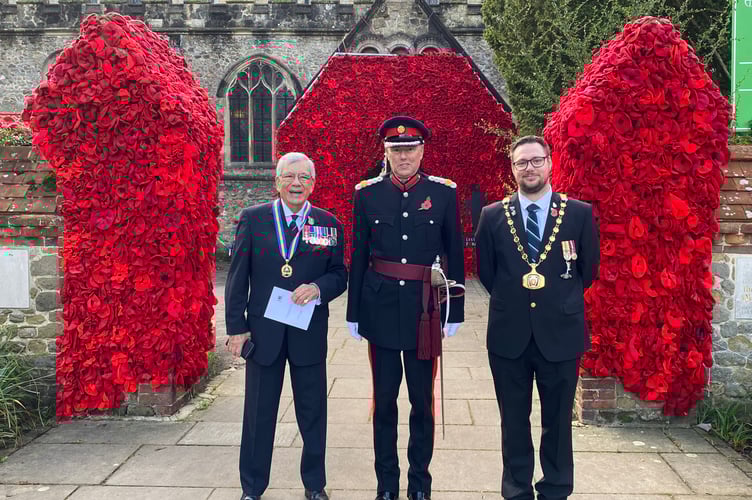 Petersfield Remembrance Lord Lieutenant