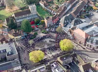 A town remembers as hundreds gather for Remembrance in Petersfield