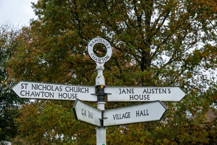 General view of the home of Jane Austen, Alton, Hampshire 7th November 2025. // Villagers living in 'Jane Austen country' fear their rolling countryside could be covered in 20,000 new homes - but have vowed to fight back. Locals in East Hampshire are worried the green fields that inspired Pride & Prejudice could be 'concreted over' so Labour housing targets can be met. This is not the first time the land has been earmarked for development - with residents previously seeing off plans for 1,200 houses on Chawton Park in 2021, and objecting to a public consultation in 2024. A recently published Land Availability Assessment shows many patches earmarked as potentials for development across the East Hampshire District Council (EHDC) area