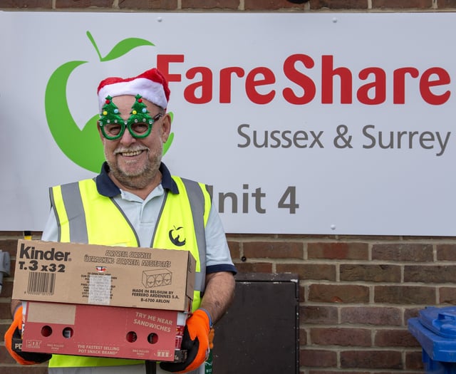 FareShare Sussex & Surrey predicts toughest winter with food appeal