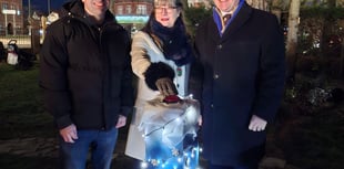 Town bathed in festive cheer at Christmas lights switch-on