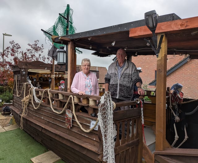 Let me off the hook pleads pensioner who built pirate ship in garden