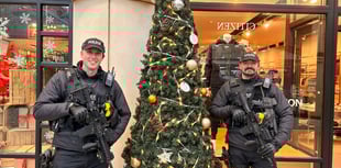 WATCH: Armed police step up patrols for festive period