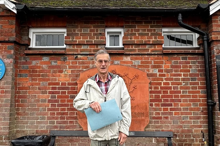 Doug Thow, founder of the Haslemere Heads South campaign group, which is calling for the town to join West Sussex