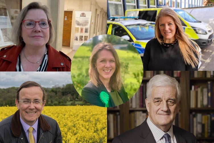 Hampshire and Solent mayoral elections candidates. Image: LDRs