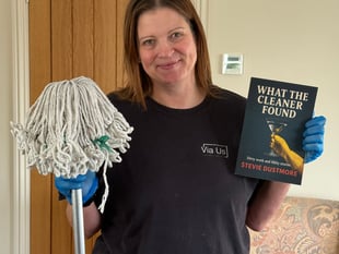 What the cleaner found and put in her book