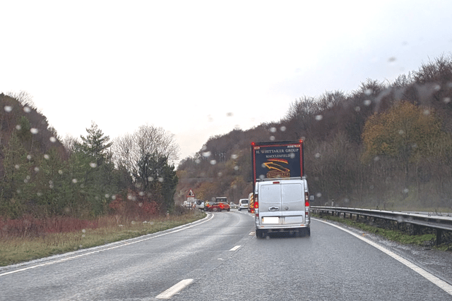 Lane blocked on A3 as car overturns near Petersfield junction