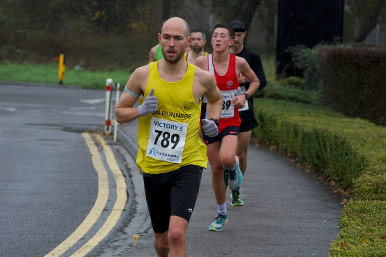 Rich Webley was the first Alton Runner home (Photo: Richard Scrase)