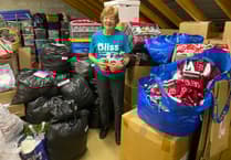 Wool you believe it? Dianne leads knitting record to help sick babies