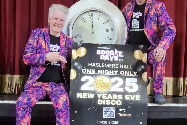 Boogie Days returns to Haslemere Hall this New Year’s Eve