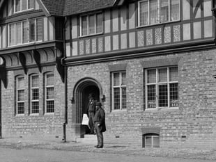 Peeps into the Past: A hidden post box beneath the chestnut tree