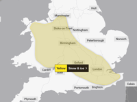 Residents warned as Met Office predicts sleet and snow