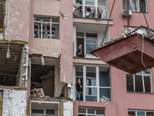 Life in Kyiv as winter attacks continue