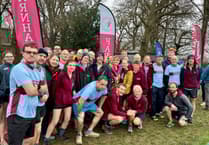 Farnham Runners take on muddy Lord Wandsworth cross country fixture