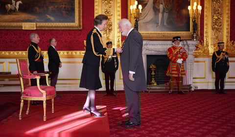 Haslemere’s ‘Community Ken’ awarded MBE for service to the town