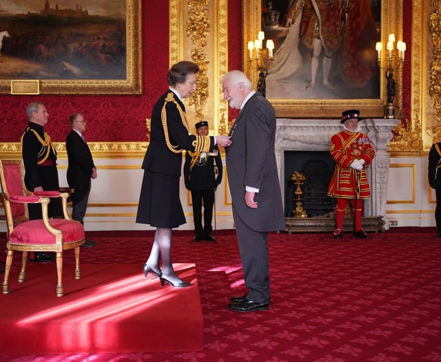 Haslemere’s ‘Community Ken’ awarded MBE for service to the town