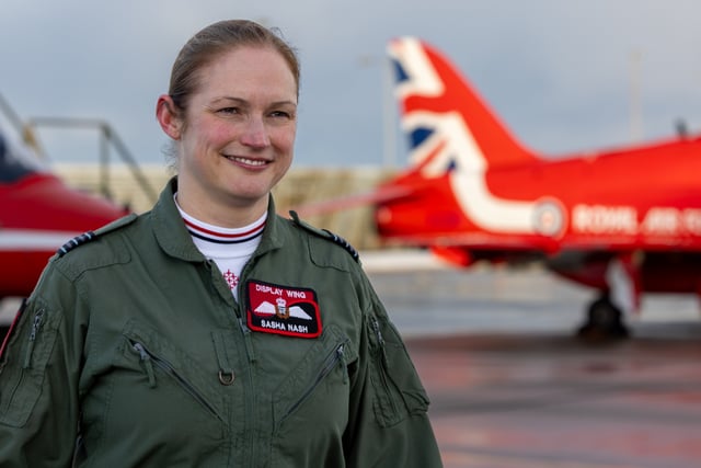 Surrey woman becomes first female leader of Red Arrows