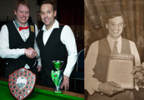 WATCH: Farnham snooker league pays trophy tribute to legend Dave Tink on big night