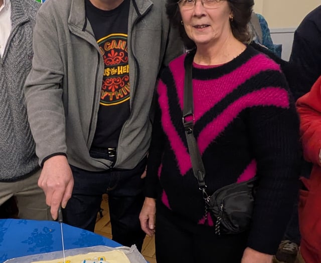 One final job as Liss says 'thank you' to legendary DIY pair