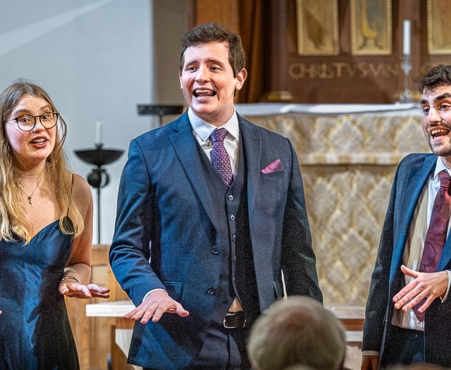 Apollo 5 usher in the New Year with stunning Haslemere concert