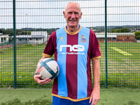 Farnham Town walking footballer Ian Bale gets England over-65s call-up