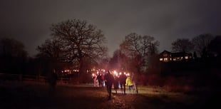 Hundreds toast the orchards at Haslemere Wassail