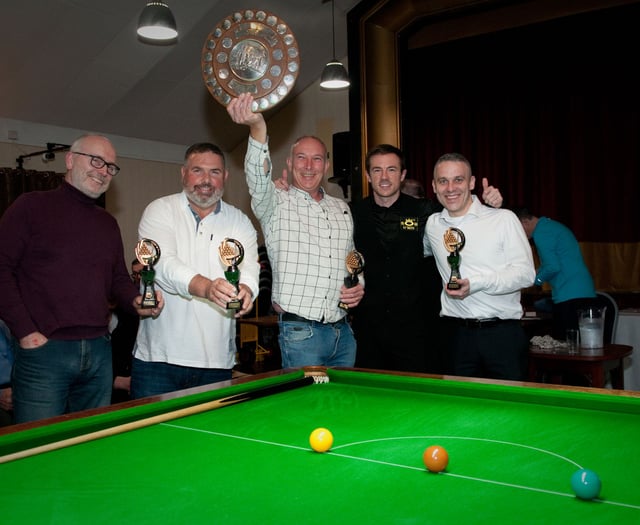Comrades A lead the way in Division Two of Farnham snooker league
