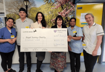 Haslemere's community supports NHS with £1,000 gift