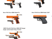 Police back amnesty for illegal blank-firing guns