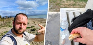 WATCH: Dad’s £44 dash to Spain for a day at the seaside