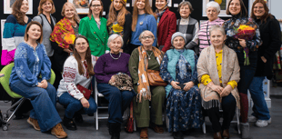 Ukrainian women exhibit landscapes of their country