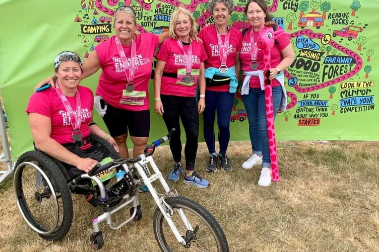 Rachel Morris after completing the Heineken Endure 24 trail-running race.