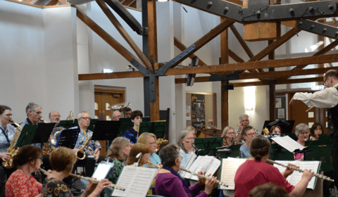 Alton Concert Band will play alongside The Lydian Singers